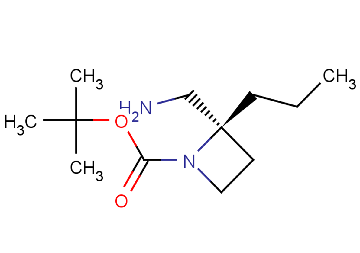 tert-butyl (2S)-2-(aminomethyl)-2-propylazetidine-1-carboxylate