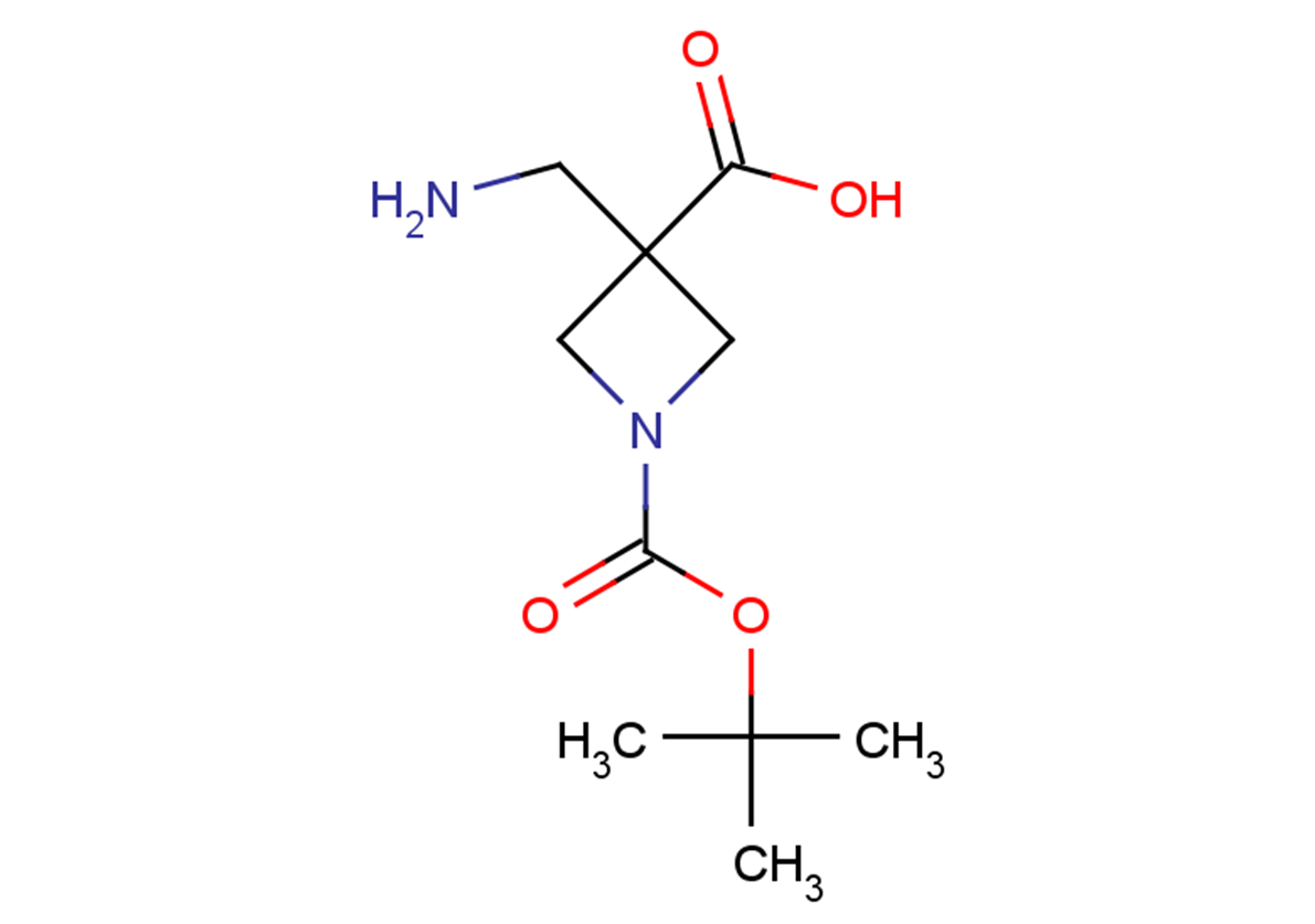 3-(aminomethyl)-1-[(tert-butoxy)carbonyl]azetidine-3-carboxylic acid