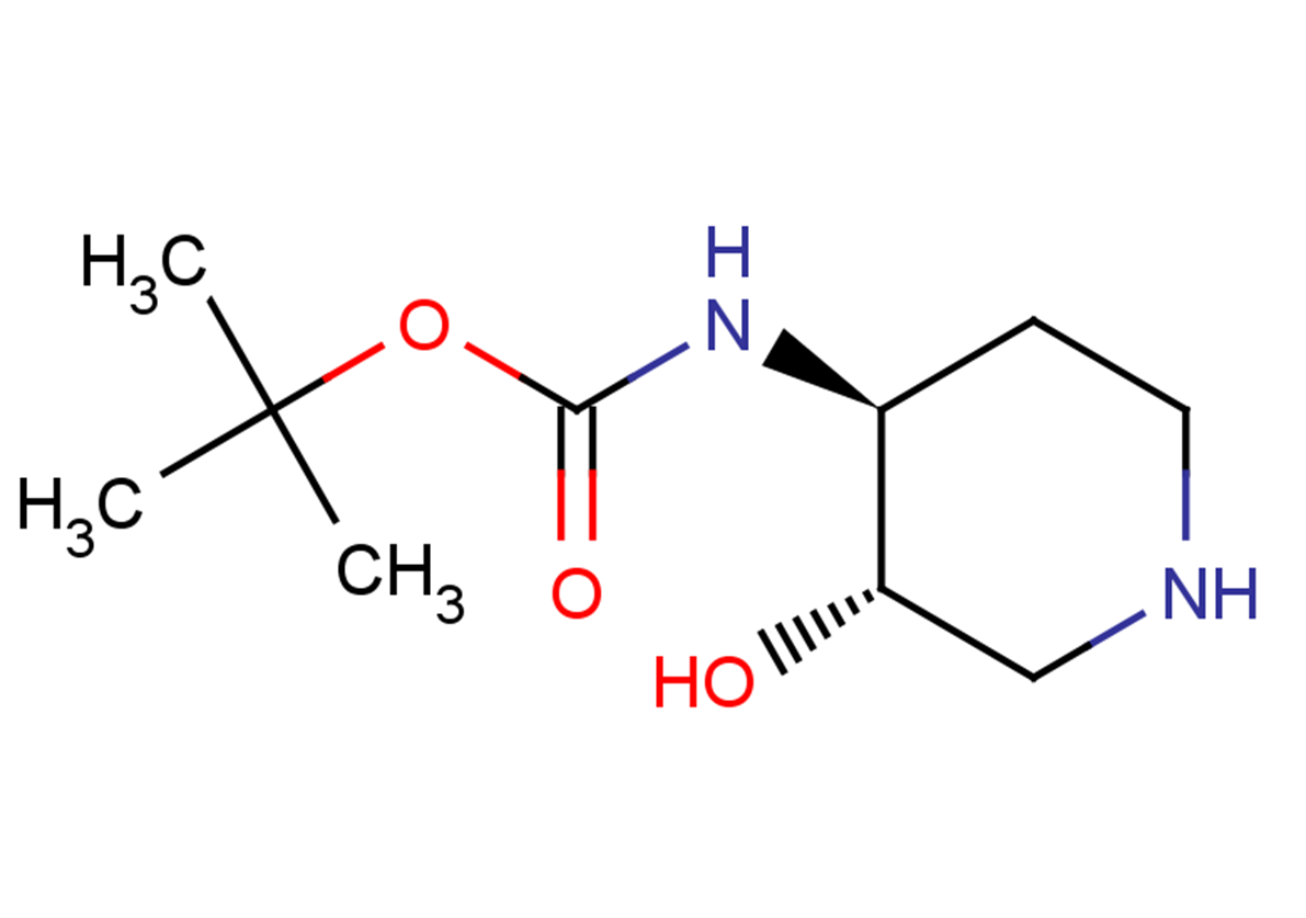 tert-butyl N-[(3S,4S)-3-hydroxypiperidin-4-yl]carbamate