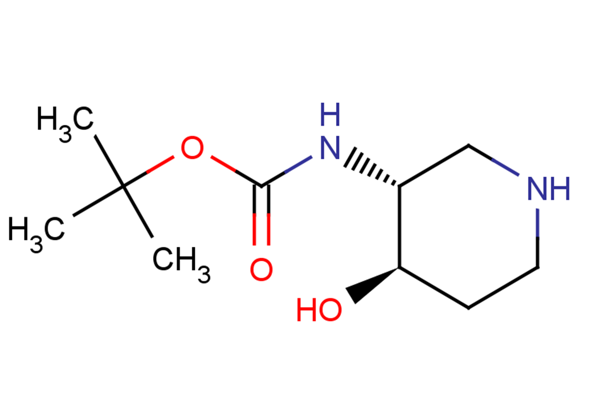 tert-butyl N-[(3R,4R)-4-hydroxypiperidin-3-yl]carbamate
