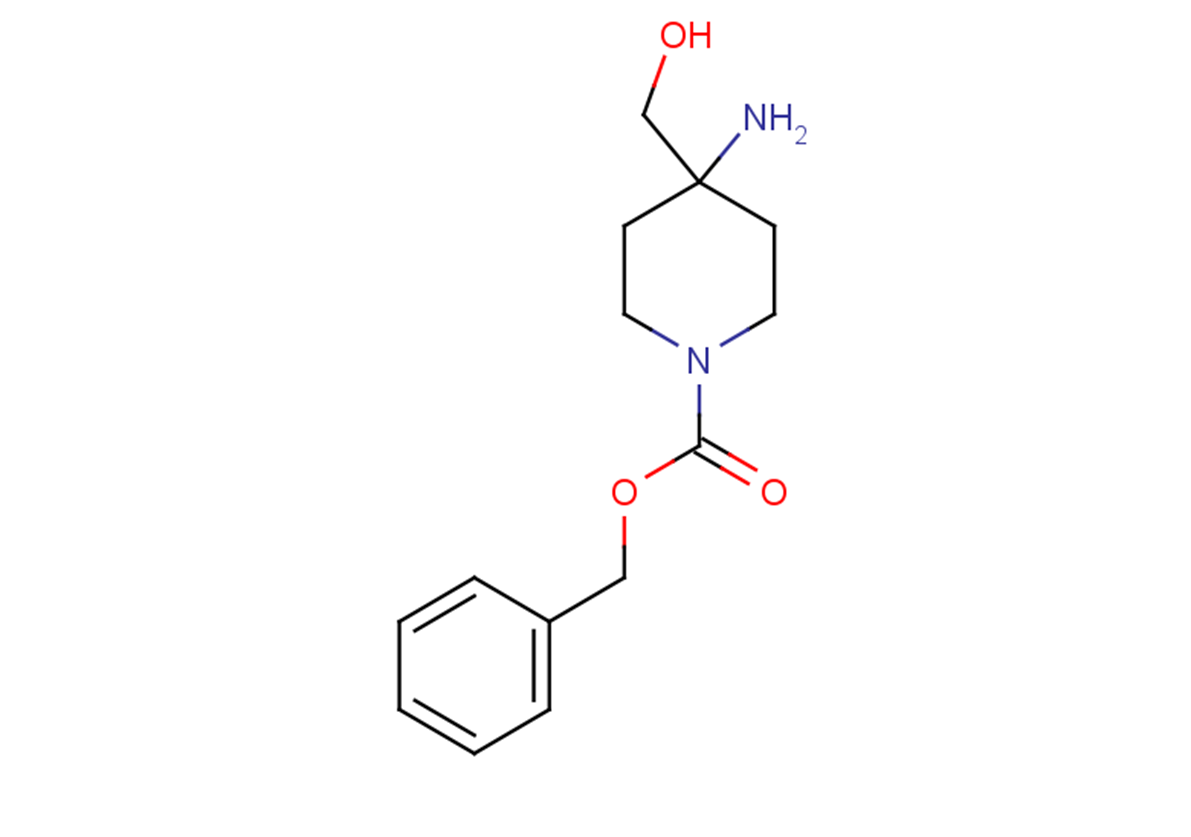 benzyl 4-amino-4-(hydroxymethyl)piperidine-1-carboxylate