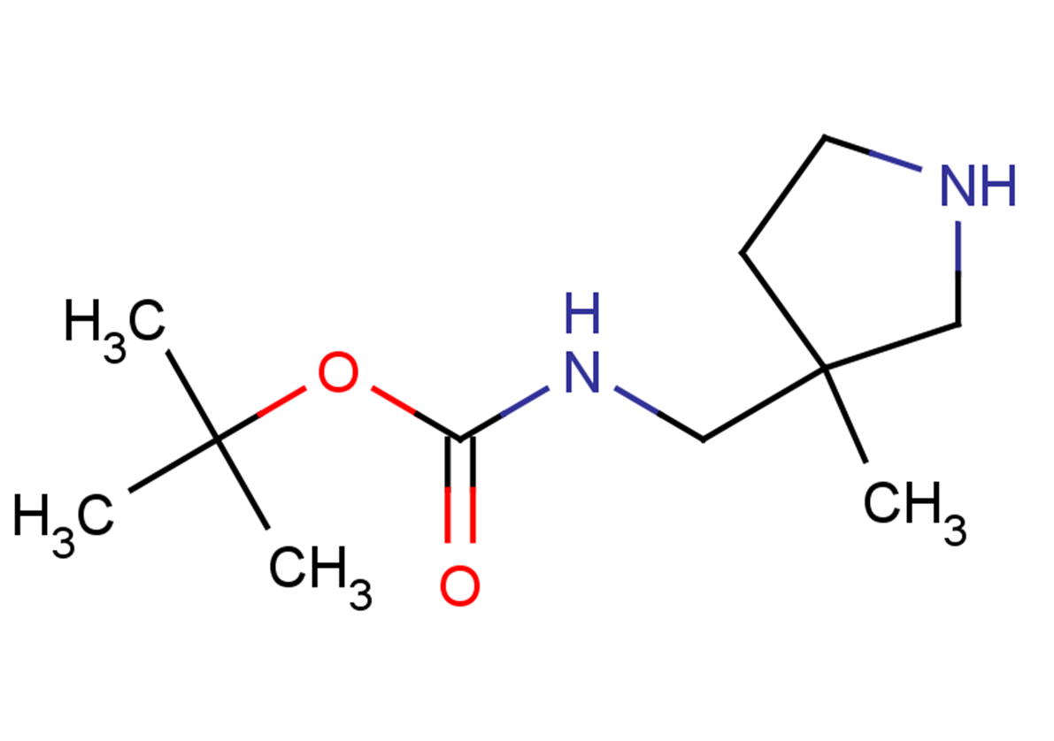 tert-butyl N-[(3-methylpyrrolidin-3-yl)methyl]carbamate