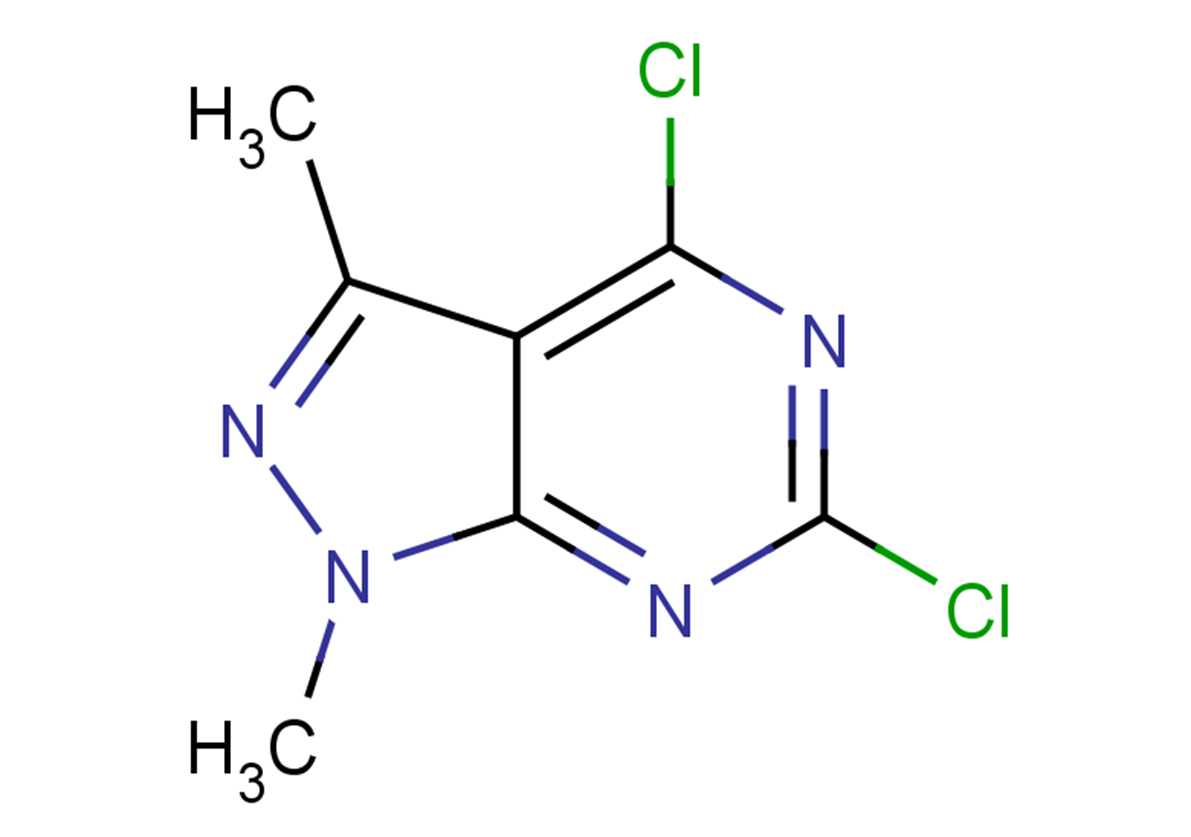 4,6-dichloro-1,3-dimethyl-1H-pyrazolo[3,4-d]pyrimidine