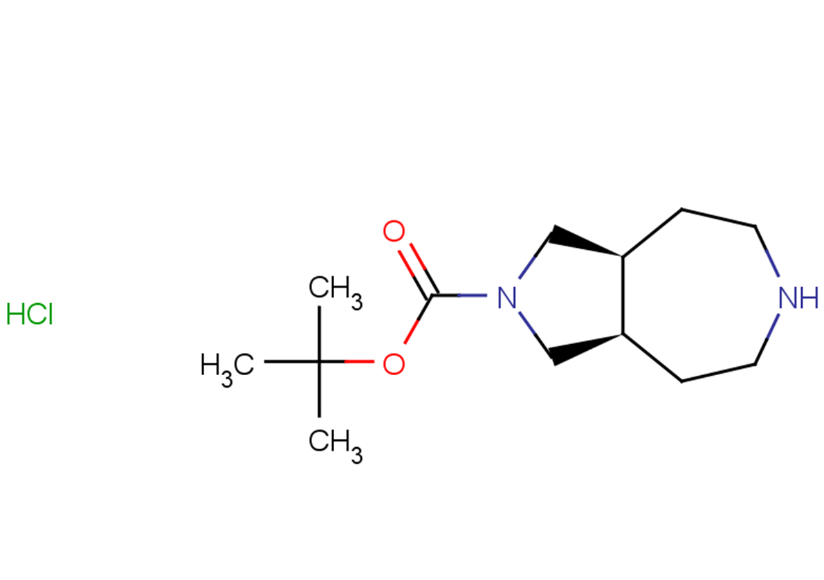 tert-butyl (3aR,8aS)-decahydropyrrolo[3,4-d]azepine-2-carboxylate hydrochloride