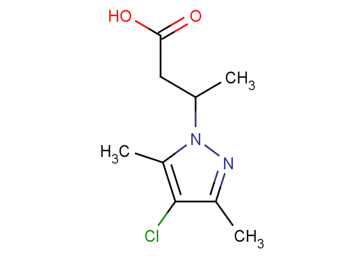 3-(4-chloro-3,5-dimethyl-1H-pyrazol-1-yl)butanoic acid