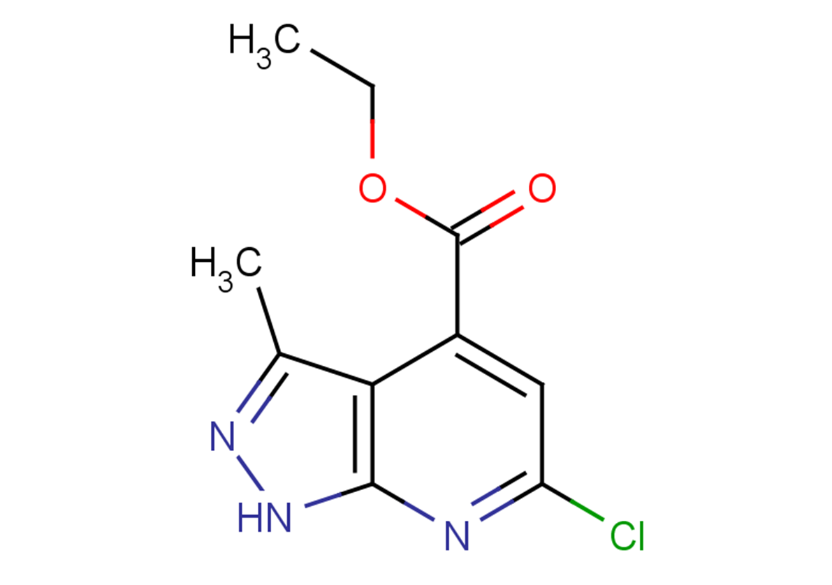 ethyl 6-chloro-3-methyl-1H-pyrazolo[3,4-b]pyridine-4-carboxylate
