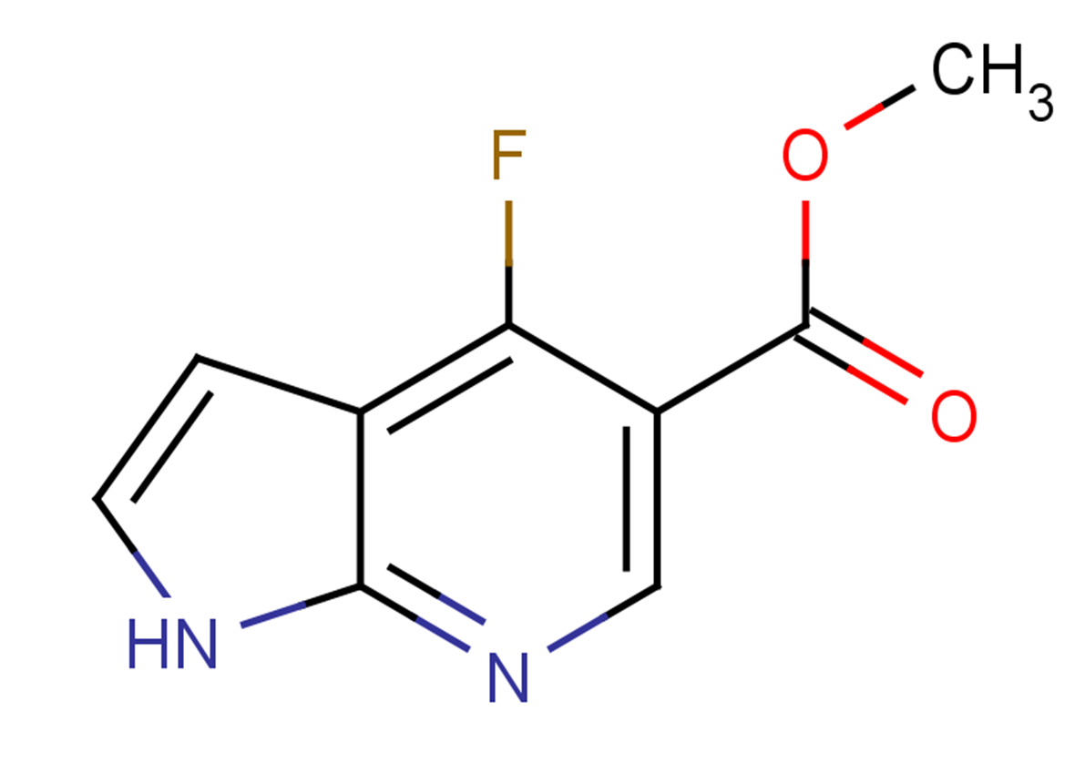 methyl 4-fluoro-1H-pyrrolo[2,3-b]pyridine-5-carboxylate