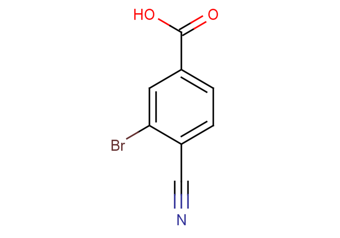3-bromo-4-cyanobenzoic acid