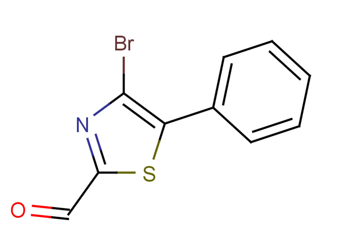 4-bromo-5-phenyl-1,3-thiazole-2-carbaldehyde