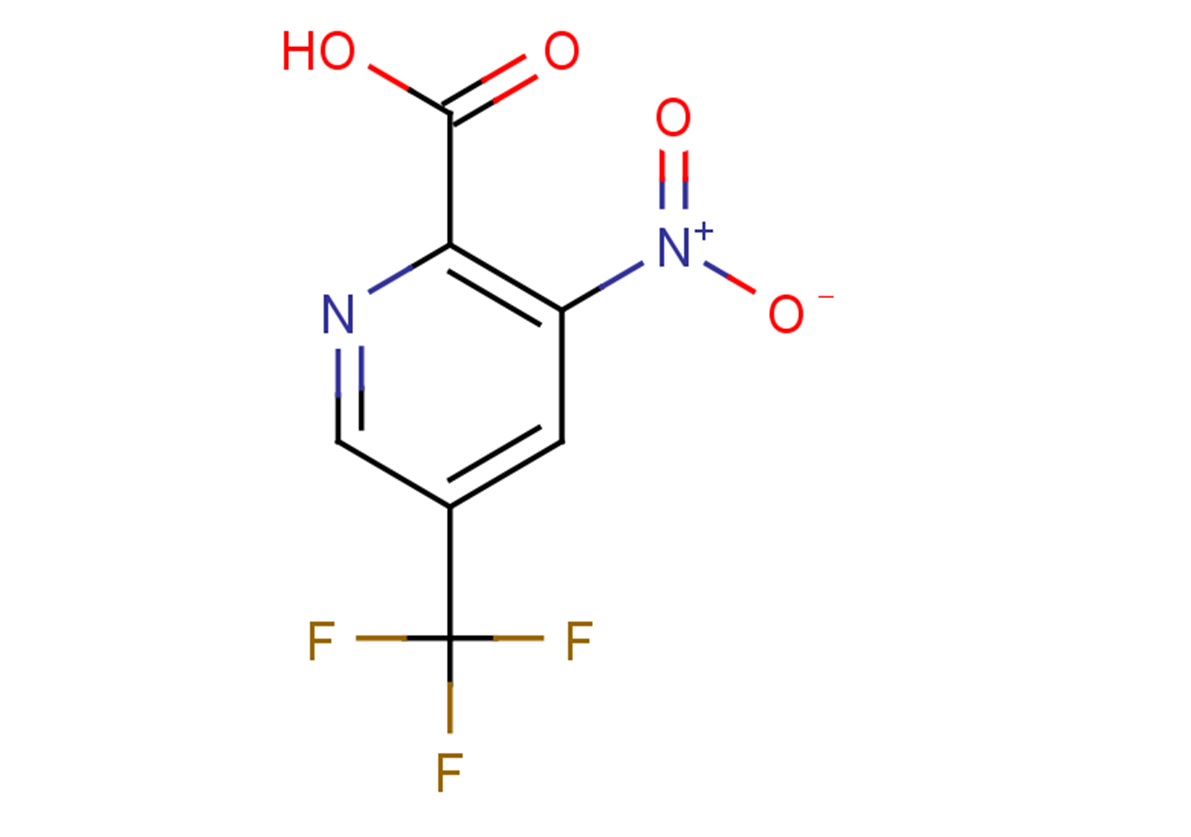 3-nitro-5-(trifluoromethyl)pyridine-2-carboxylic acid