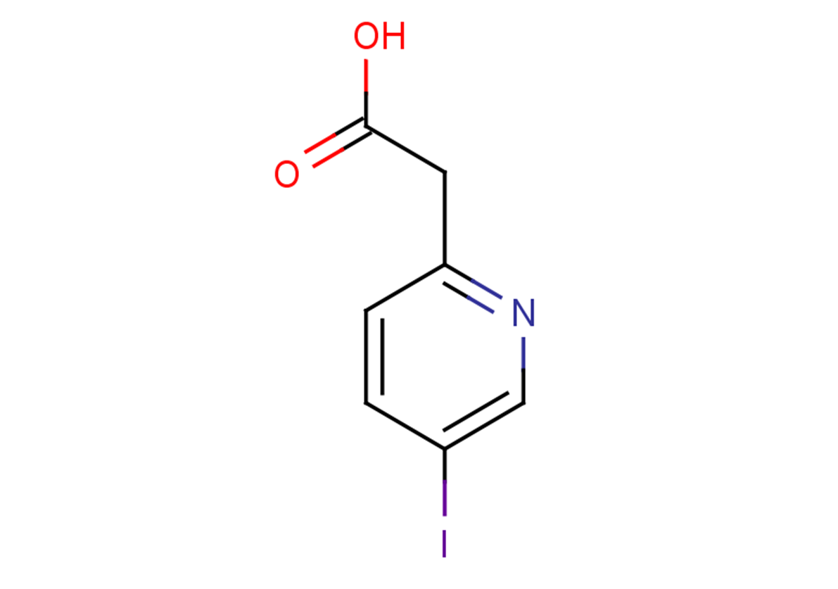 2-(5-iodopyridin-2-yl)acetic acid