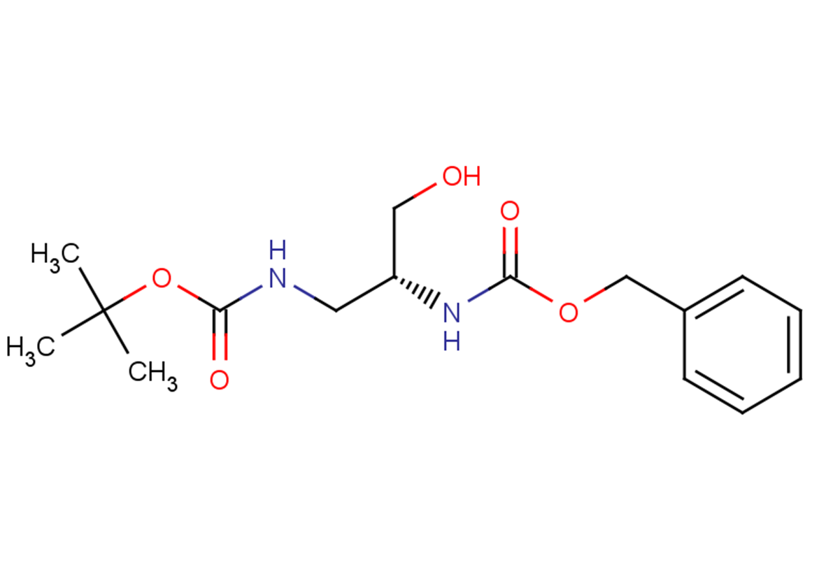 tert-butyl N-[(2R)-2-{[(benzyloxy)carbonyl]amino}-3-hydroxypropyl]carbamate