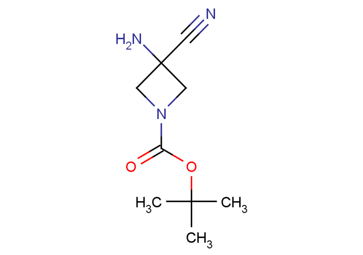 tert-butyl 3-amino-3-cyanoazetidine-1-carboxylate