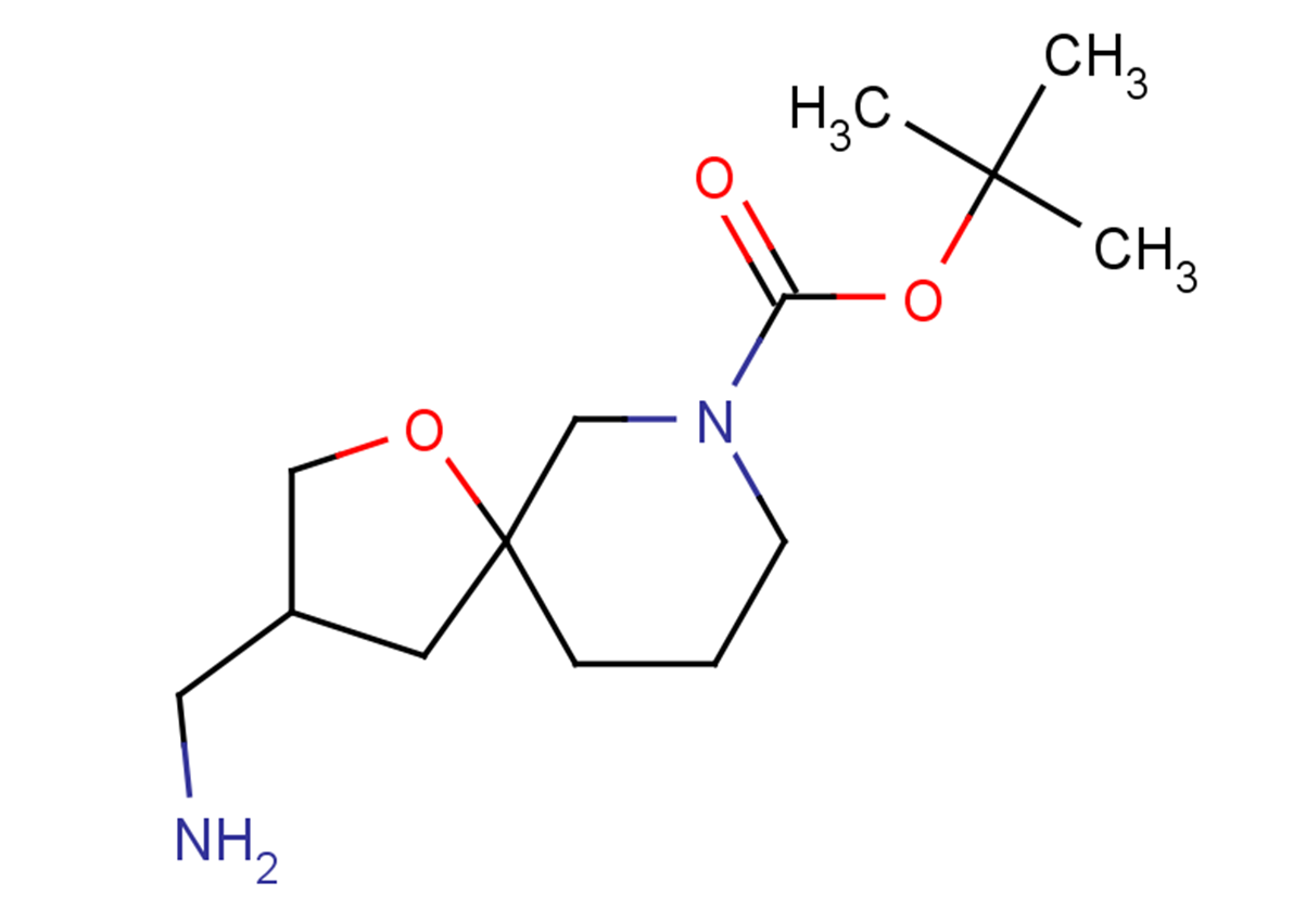 tert-butyl 3-(aminomethyl)-1-oxa-7-azaspiro[4.5]decane-7-carboxylate