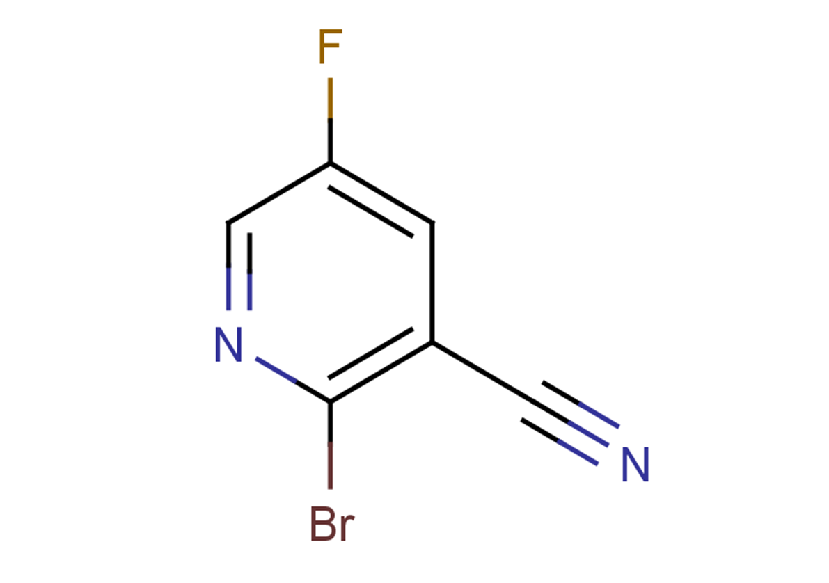 2-bromo-5-fluoropyridine-3-carbonitrile