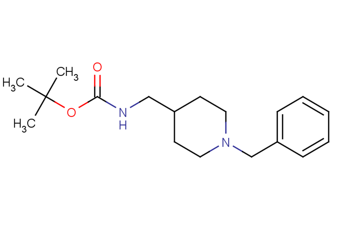tert-butyl N-[(1-benzylpiperidin-4-yl)methyl]carbamate