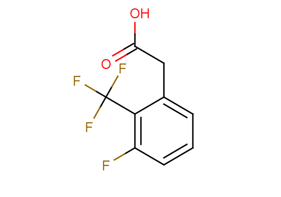 2-[3-fluoro-2-(trifluoromethyl)phenyl]acetic acid