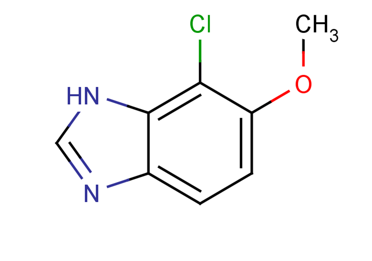 7-chloro-6-methoxy-1H-1,3-benzodiazole