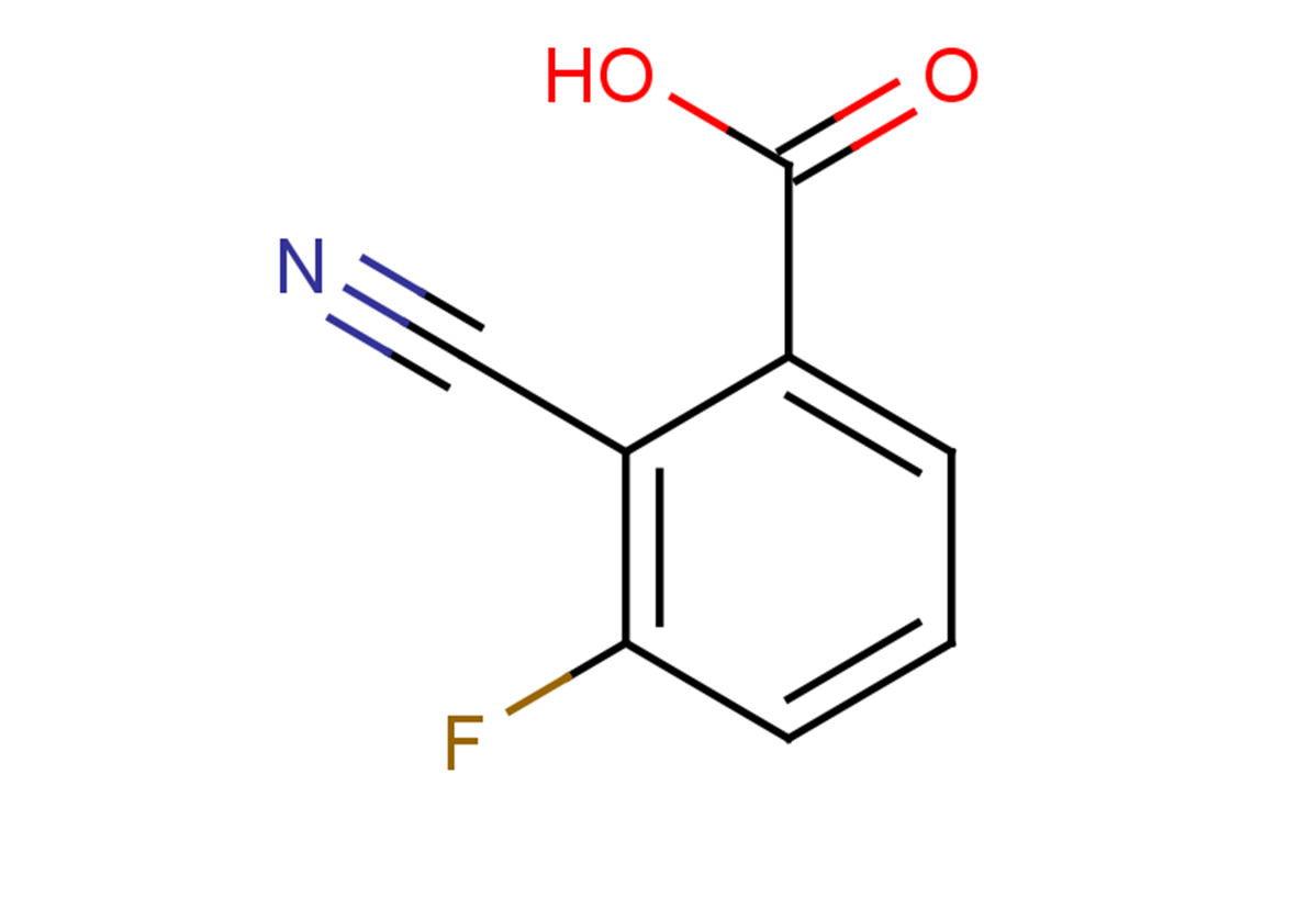 2-cyano-3-fluorobenzoic acid