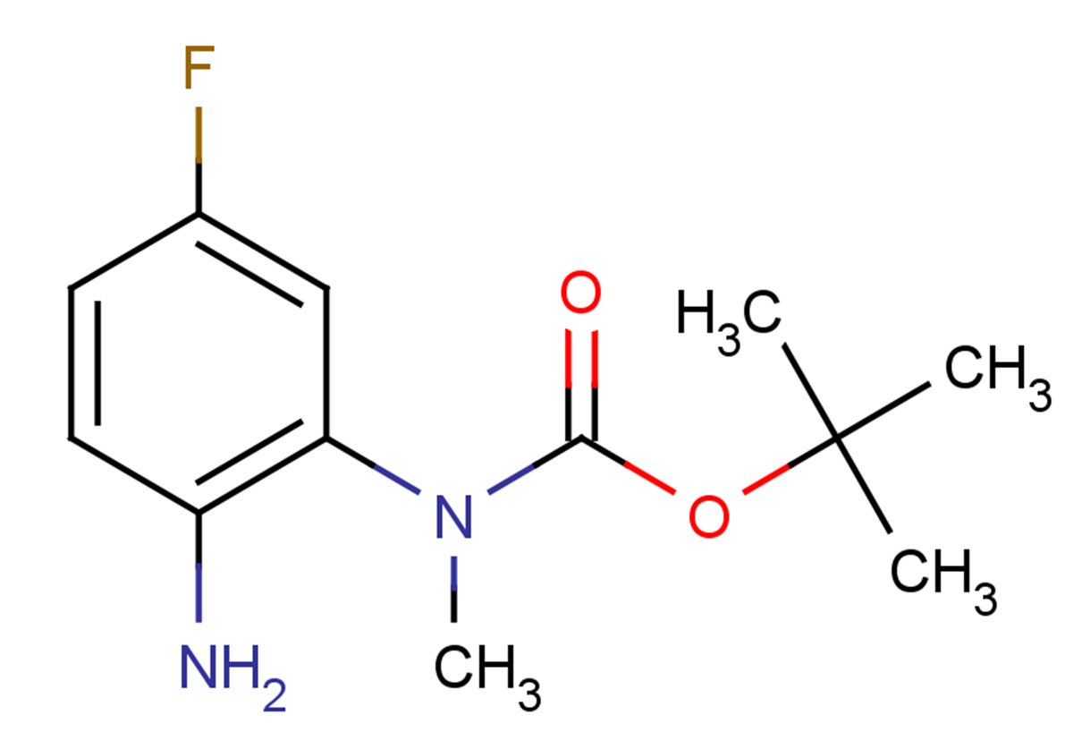 tert-butyl N-(2-amino-5-fluorophenyl)-N-methylcarbamate