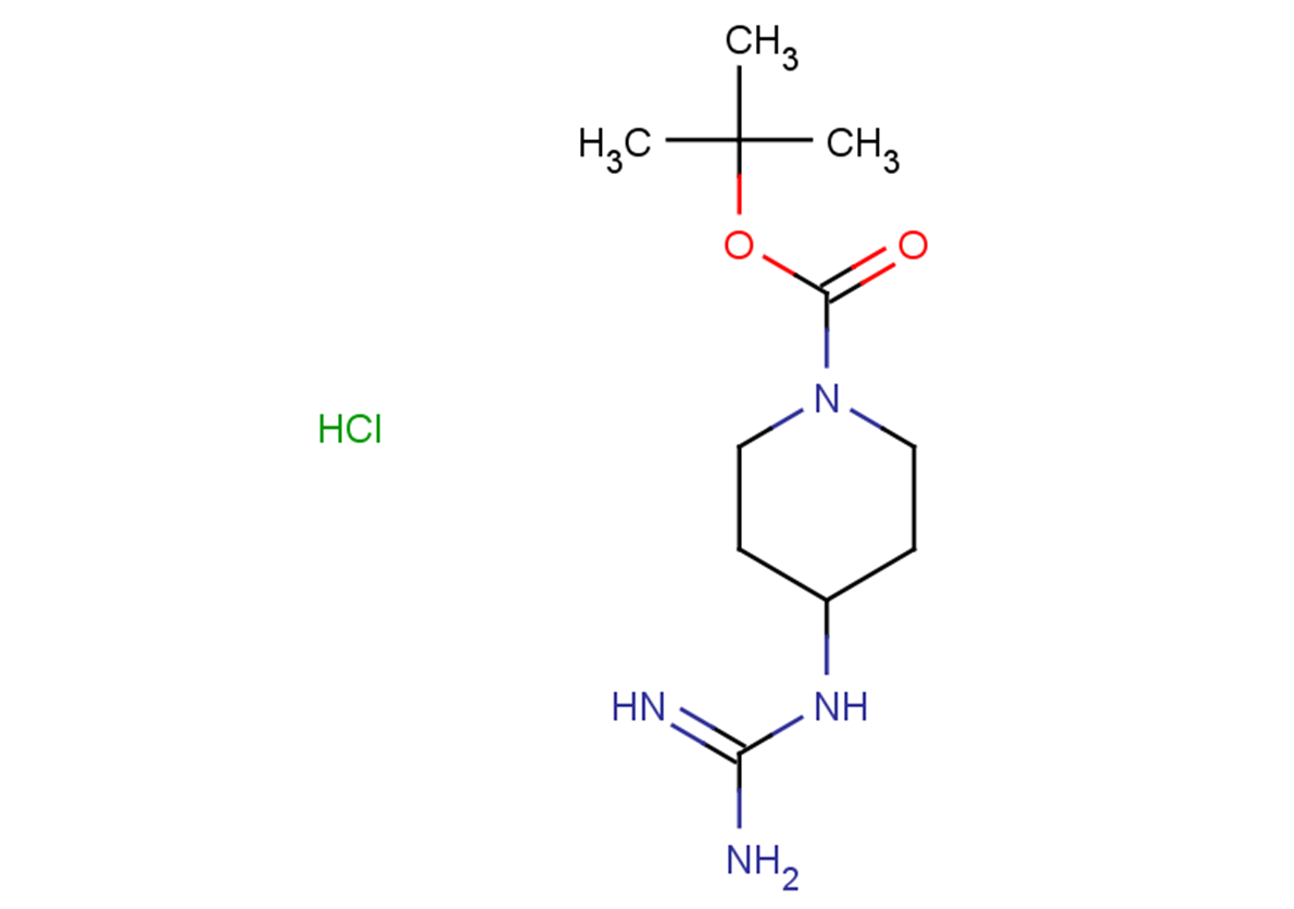 tert-butyl 4-carbamimidamidopiperidine-1-carboxylate hydrochloride