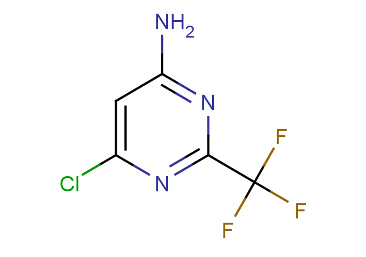 6-chloro-2-(trifluoromethyl)pyrimidin-4-amine