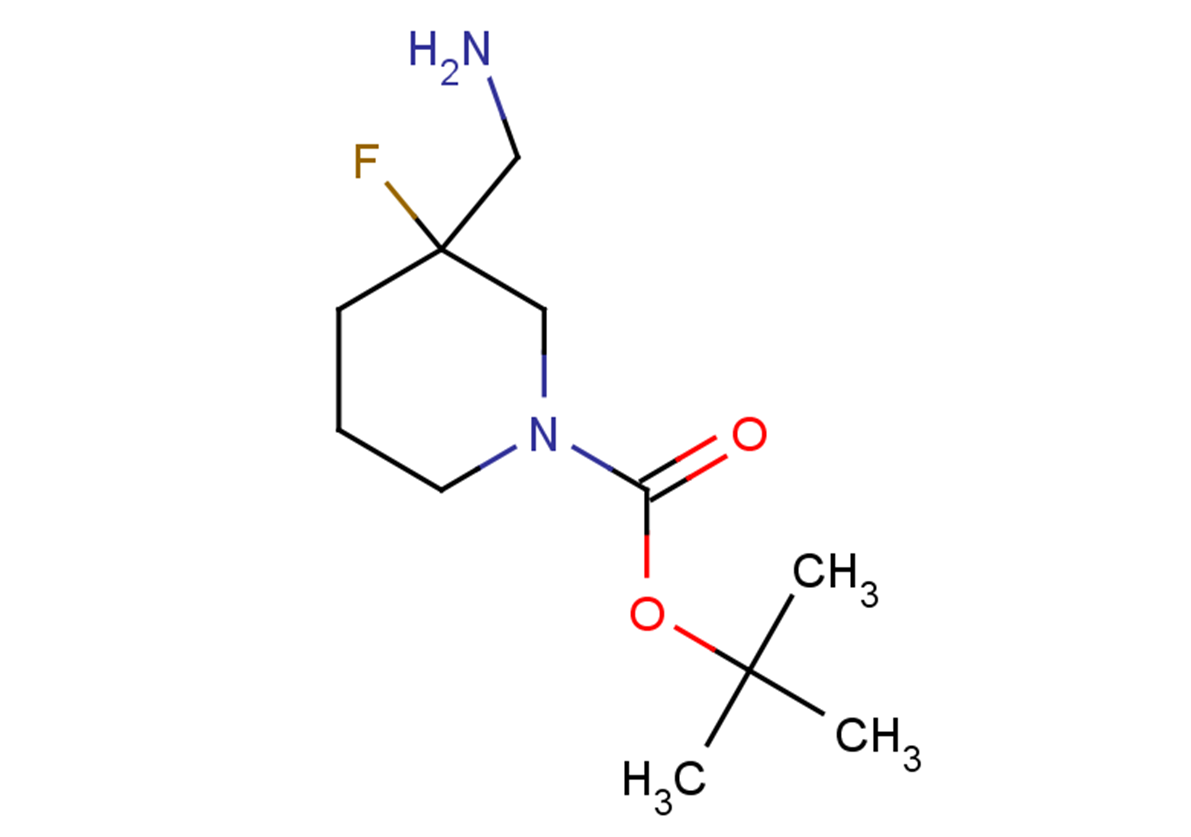 tert-butyl 3-(aminomethyl)-3-fluoropiperidine-1-carboxylate