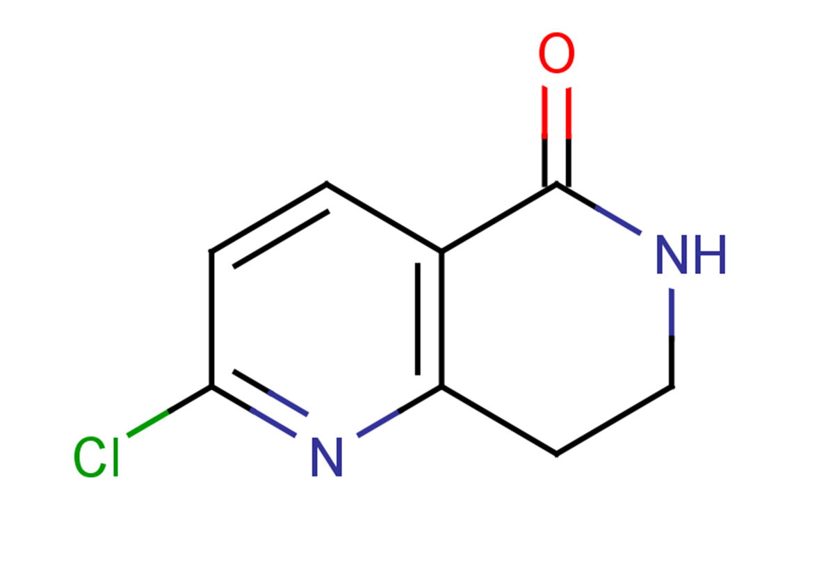 2-chloro-5,6,7,8-tetrahydro-1,6-naphthyridin-5-one