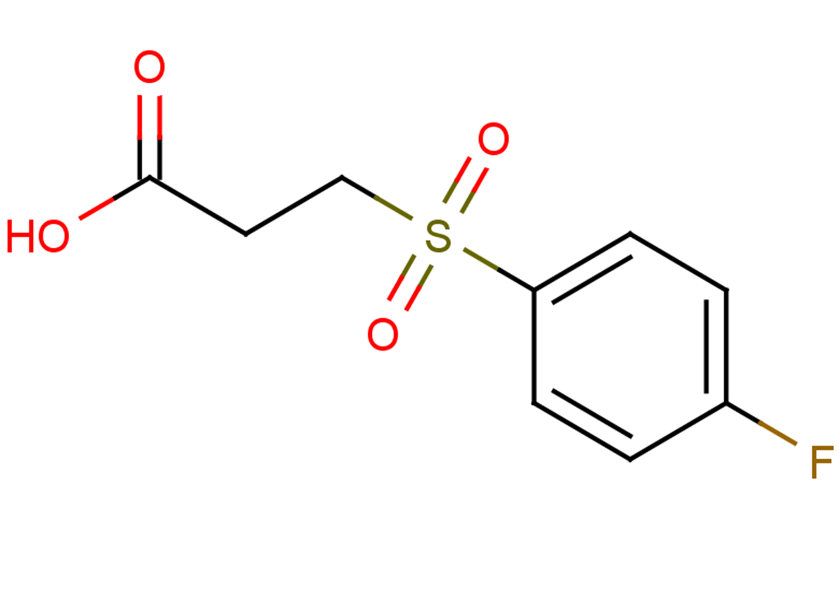 3-[(4-fluorobenzene)sulfonyl]propanoic acid