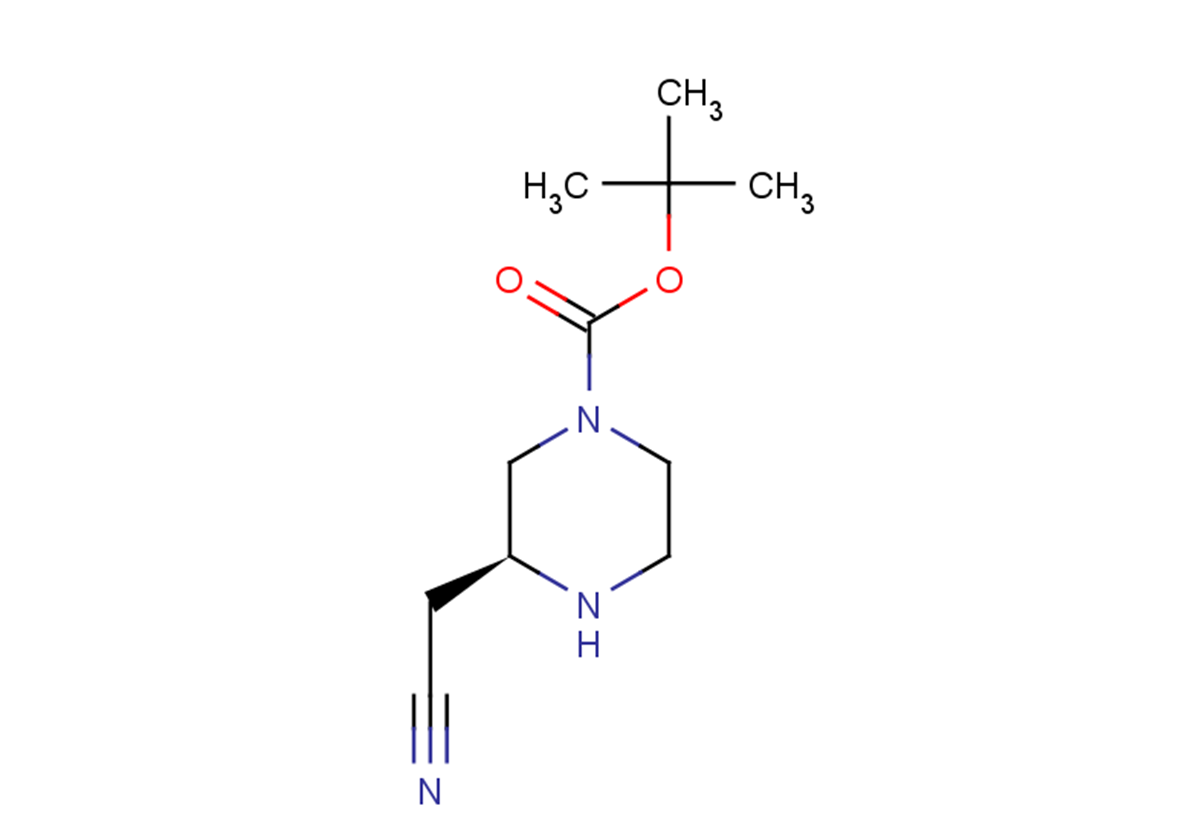 tert-butyl (3S)-3-(cyanomethyl)piperazine-1-carboxylate