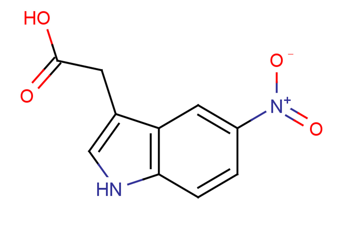 2-(5-nitro-1H-indol-3-yl)acetic acid
