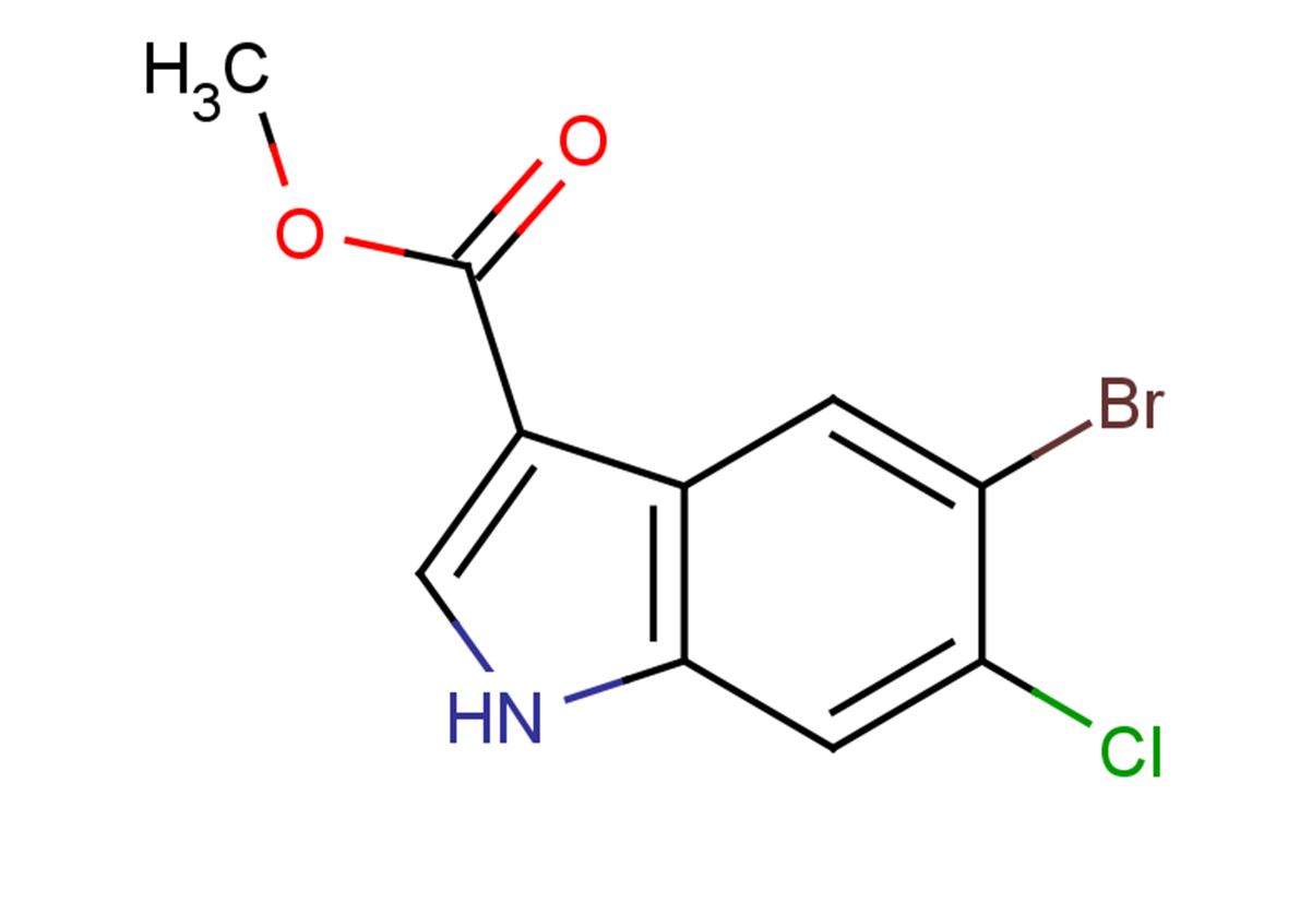 methyl 5-bromo-6-chloro-1H-indole-3-carboxylate