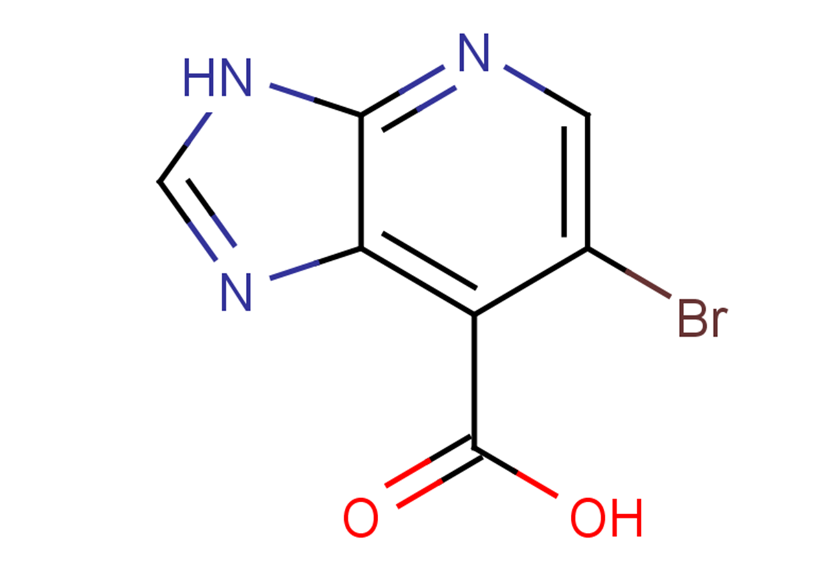 6-bromo-3H-imidazo[4,5-b]pyridine-7-carboxylic acid