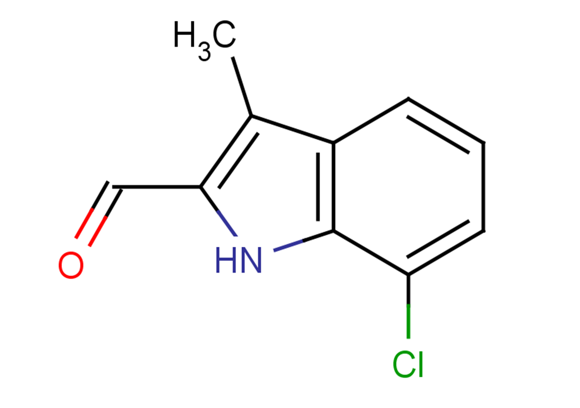 7-chloro-3-methyl-1H-indole-2-carbaldehyde