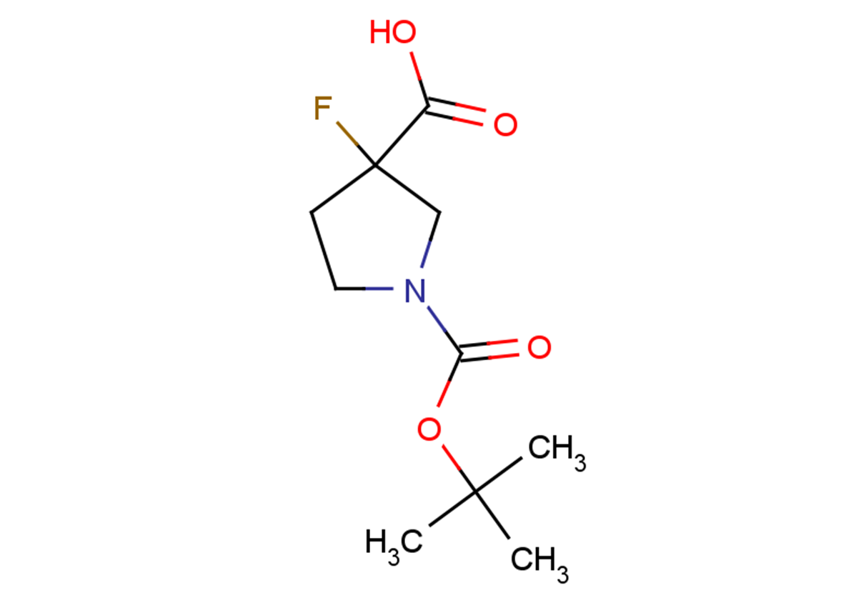 1-[(tert-butoxy)carbonyl]-3-fluoropyrrolidine-3-carboxylic acid