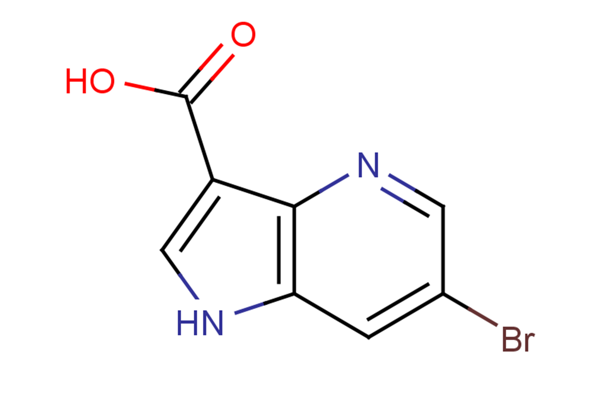 6-bromo-1H-pyrrolo[3,2-b]pyridine-3-carboxylic acid