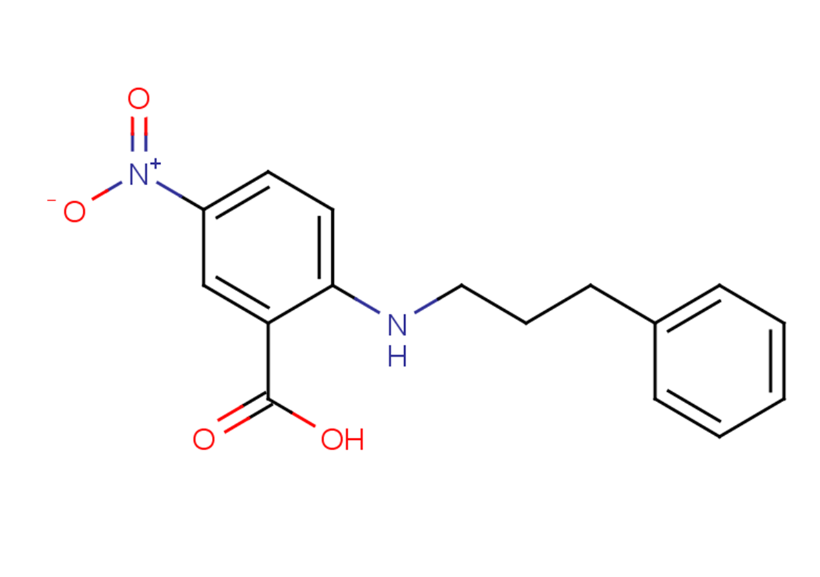 5-nitro-2-[(3-phenylpropyl)amino]benzoic acid