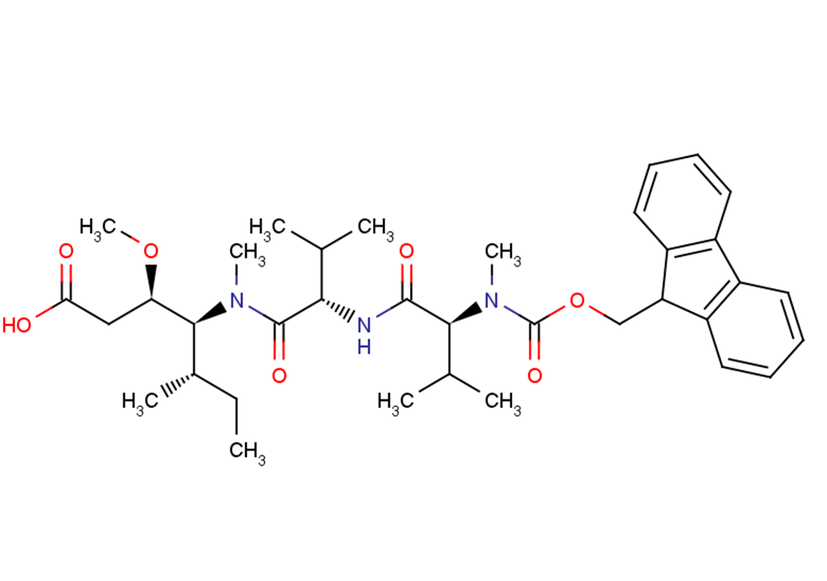 (3R,4S,5S)-4-[(2S)-2-[(2S)-2-{[(9H-fluoren-9-ylmethoxy)carbonyl](methyl)amino}-3-methylbutanamido]-N,3-dimethylbutanamido]-3-methoxy-5-methylheptanoic acid