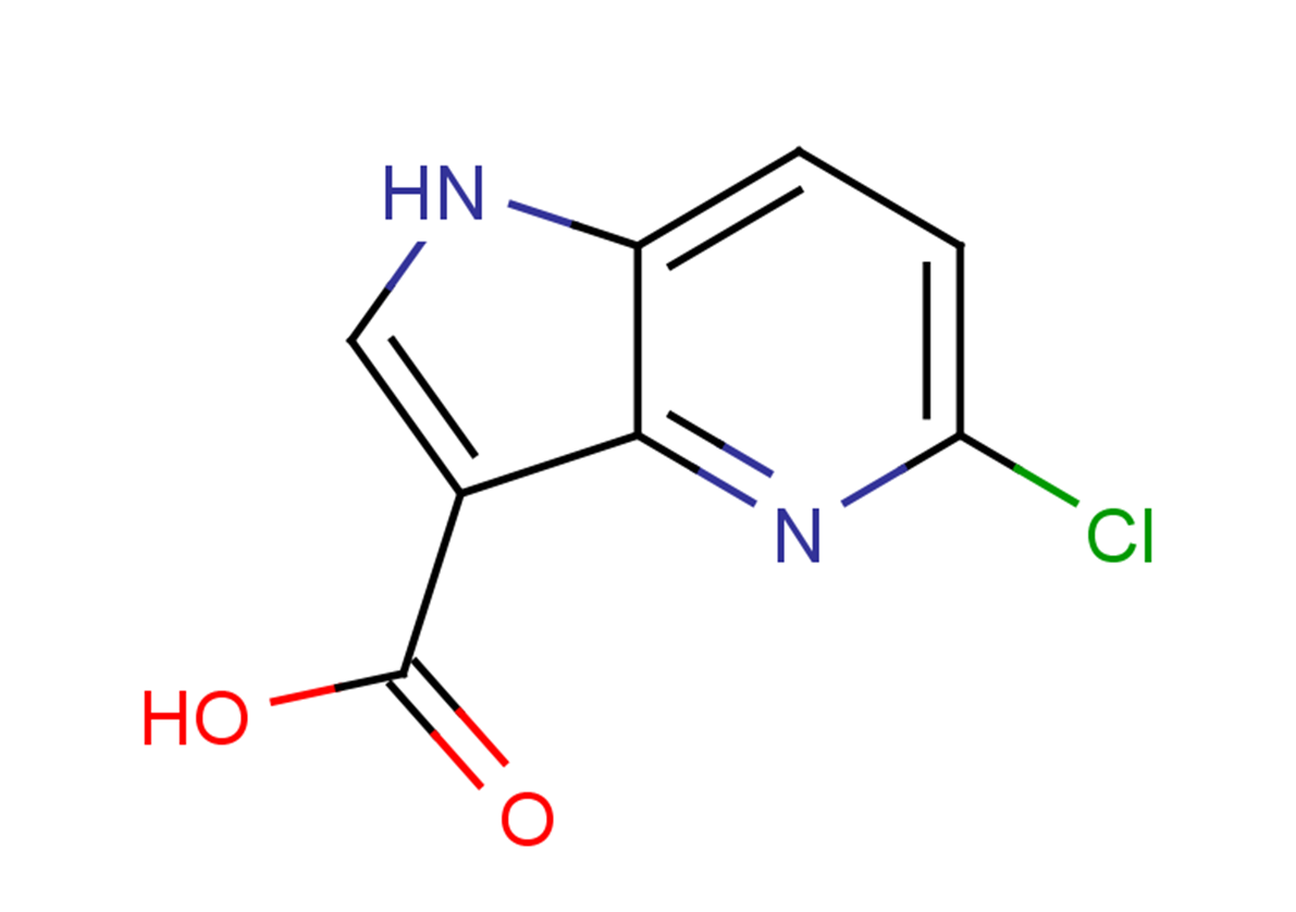 5-chloro-1H-pyrrolo[3,2-b]pyridine-3-carboxylic acid