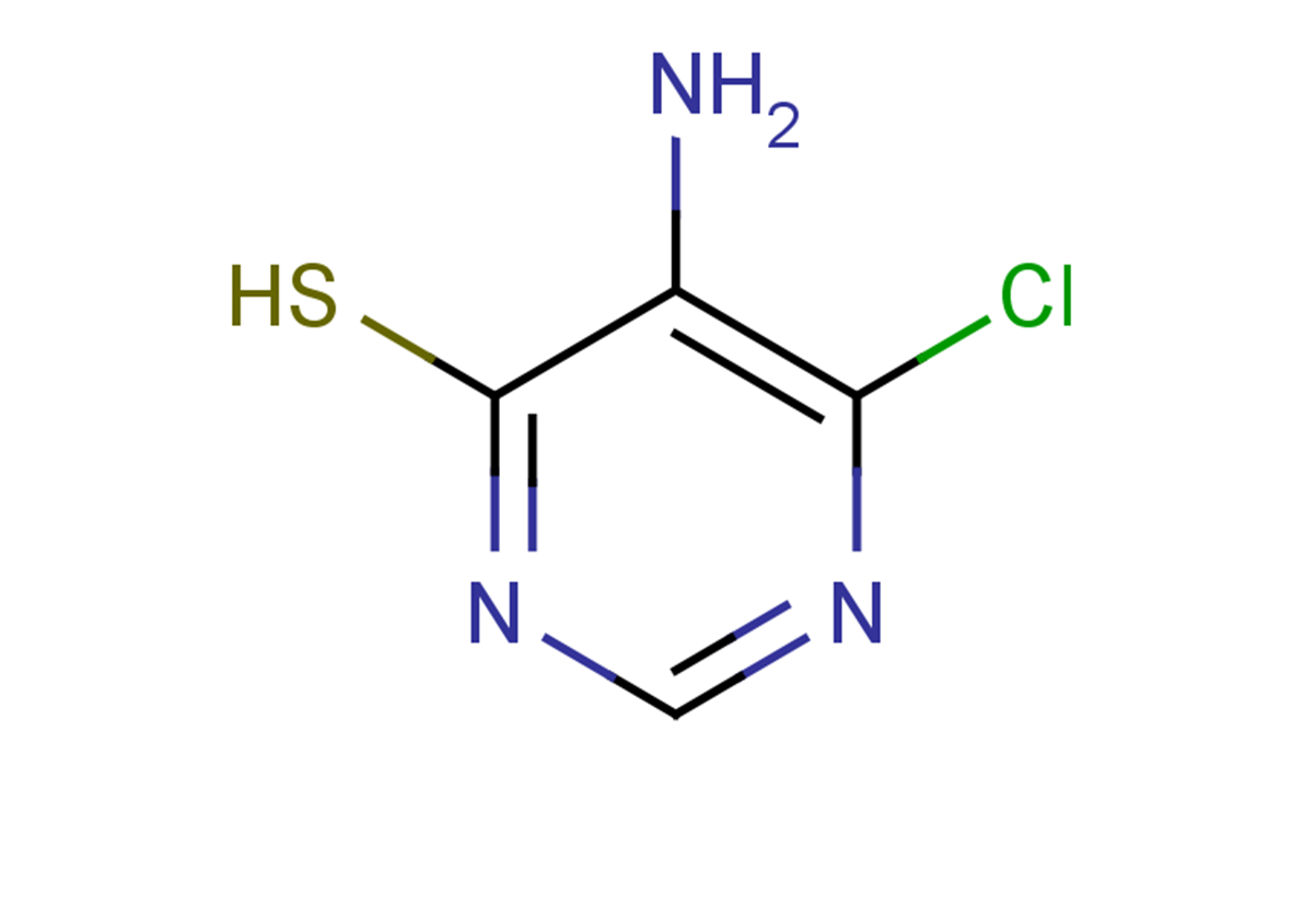5-amino-6-chloropyrimidine-4-thiol