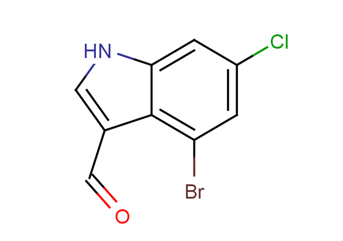 4-bromo-6-chloro-1H-indole-3-carbaldehyde
