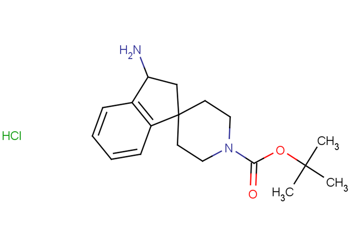 tert-butyl 3-amino-2,3-dihydrospiro[indene-1,4'-piperidine]-1'-carboxylate hydrochloride