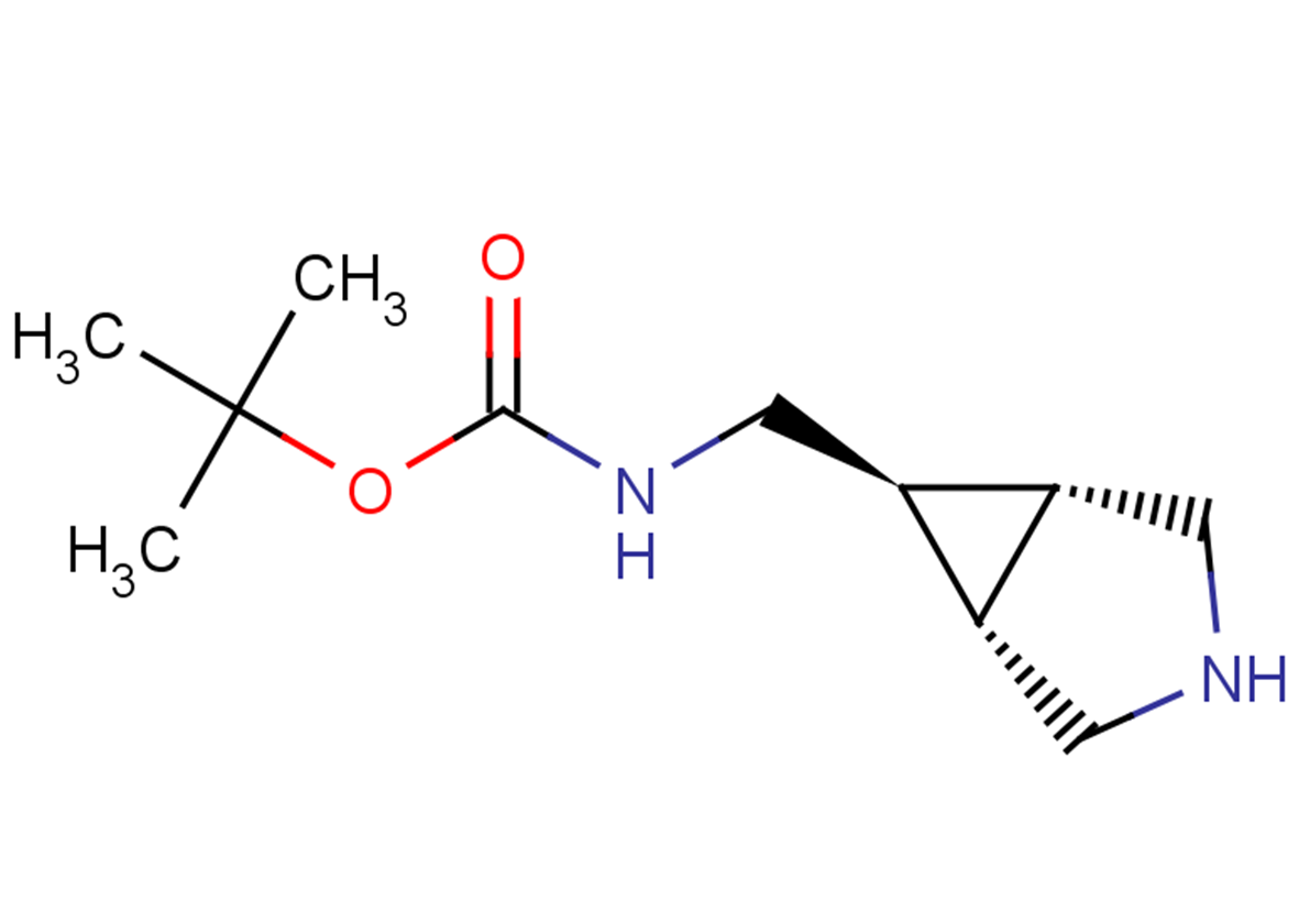 tert-butyl N-[(1R,5S,6S)-3-azabicyclo[3.1.0]hexan-6-ylmethyl]carbamate