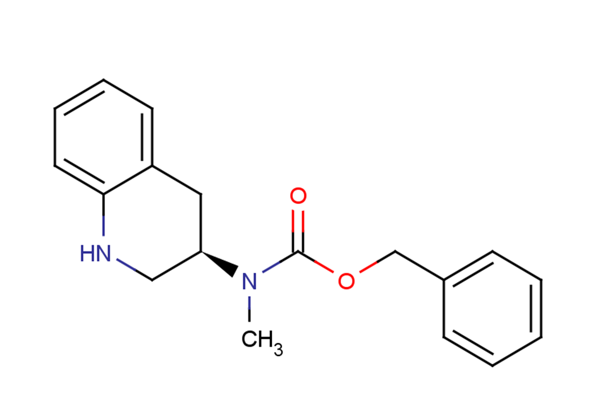 benzyl N-methyl-N-[(3R)-1,2,3,4-tetrahydroquinolin-3-yl]carbamate