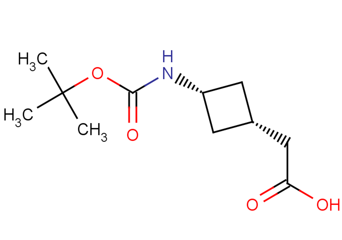 2-(3-{[(tert-butoxy)carbonyl]amino}cyclobutyl)acetic acid
