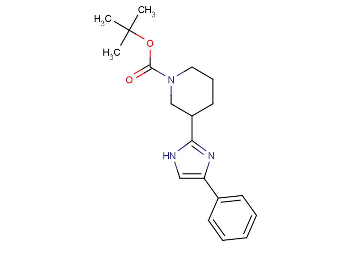tert-butyl 3-(4-phenyl-1H-imidazol-2-yl)piperidine-1-carboxylate