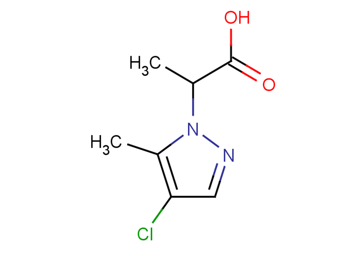 2-(4-chloro-5-methyl-1H-pyrazol-1-yl)propanoic acid