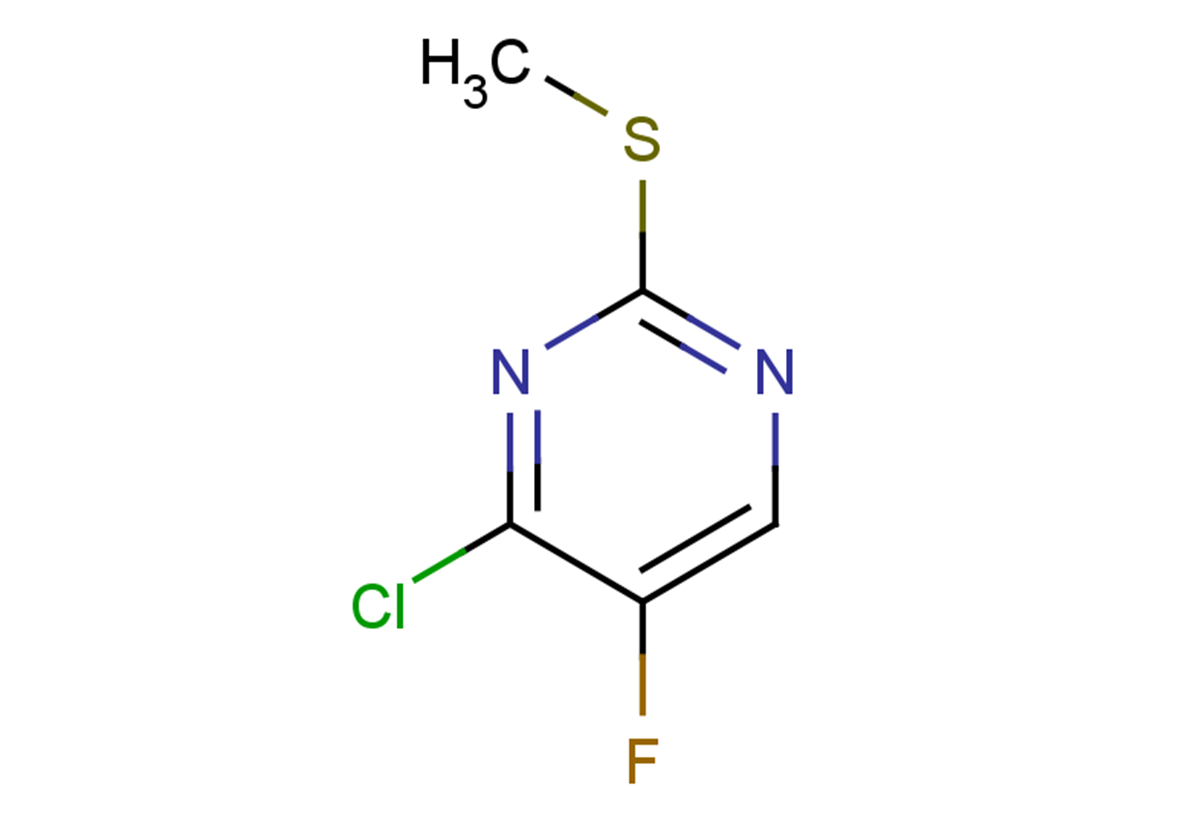 4-chloro-5-fluoro-2-(methylsulfanyl)pyrimidine