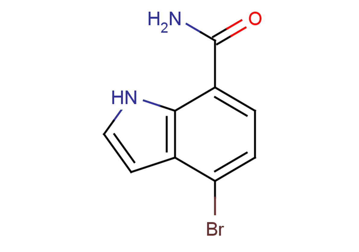 4-bromo-1H-indole-7-carboxamide