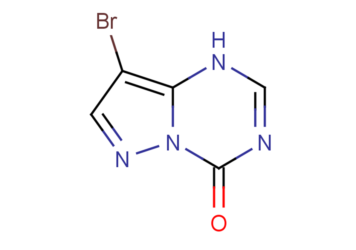 8-bromo-1H,4H-pyrazolo[1,5-a][1,3,5]triazin-4-one